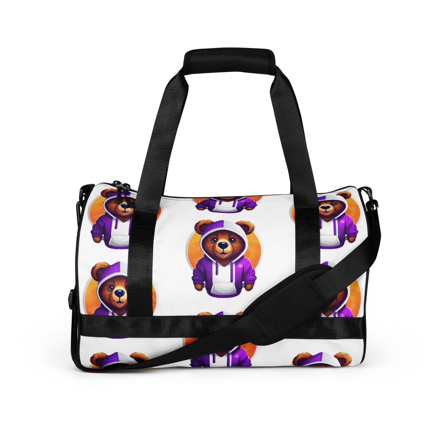 Voler Merde All-over print gym bag