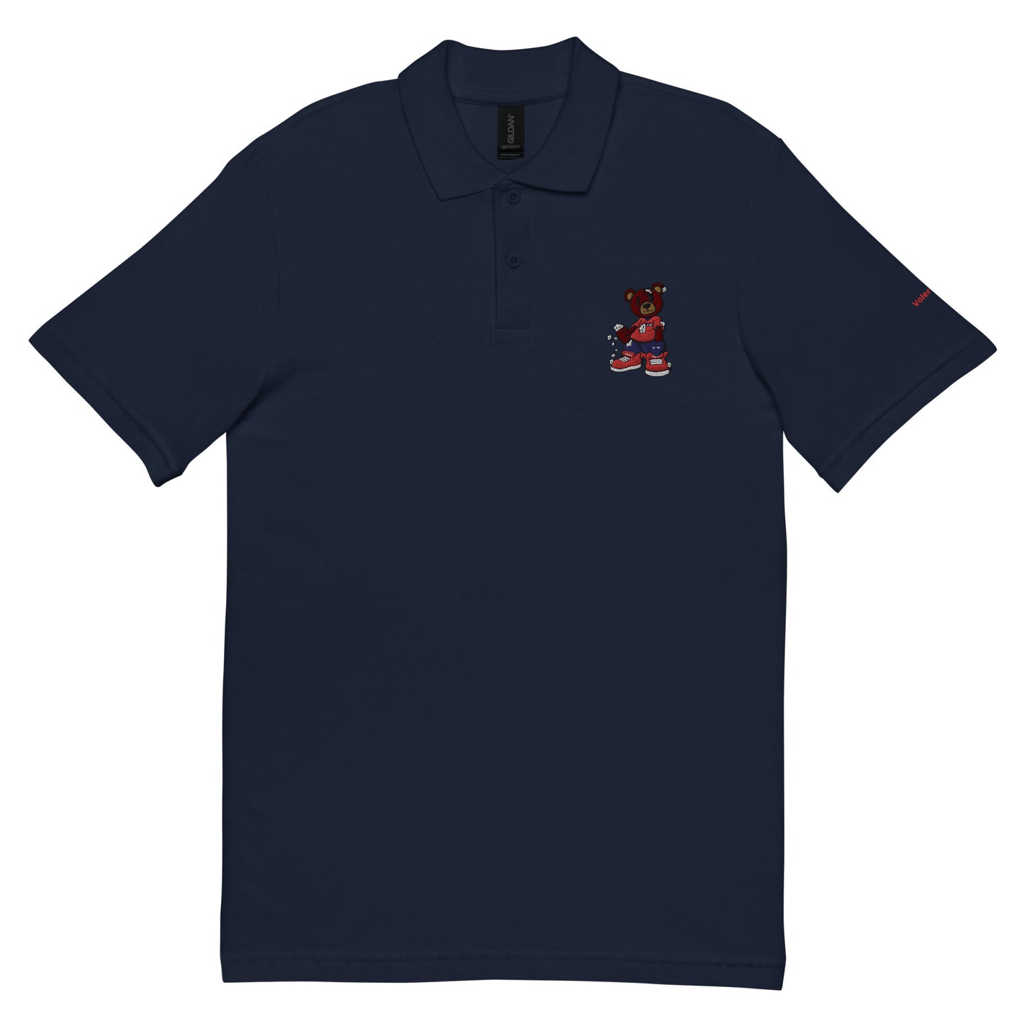 Voler Merde Unisex pique polo shirt